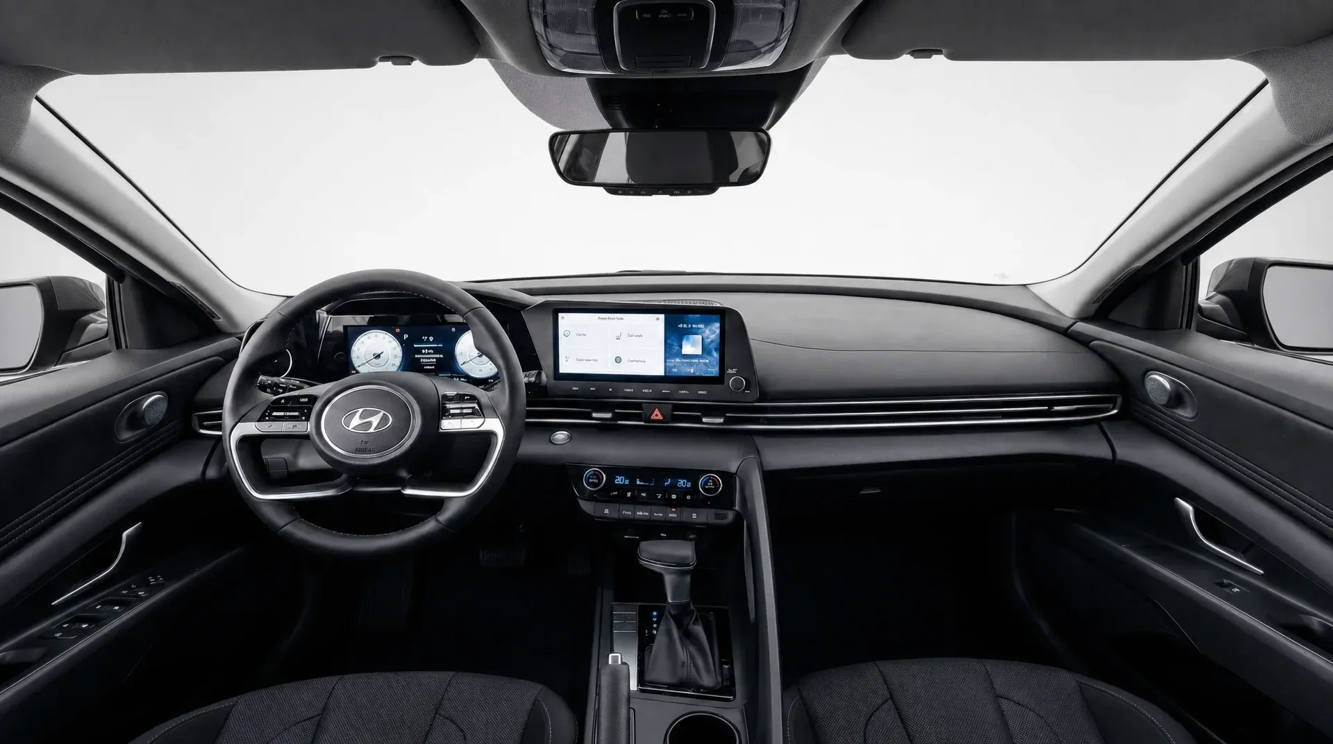Hyundai Elantra — Интерьер перед