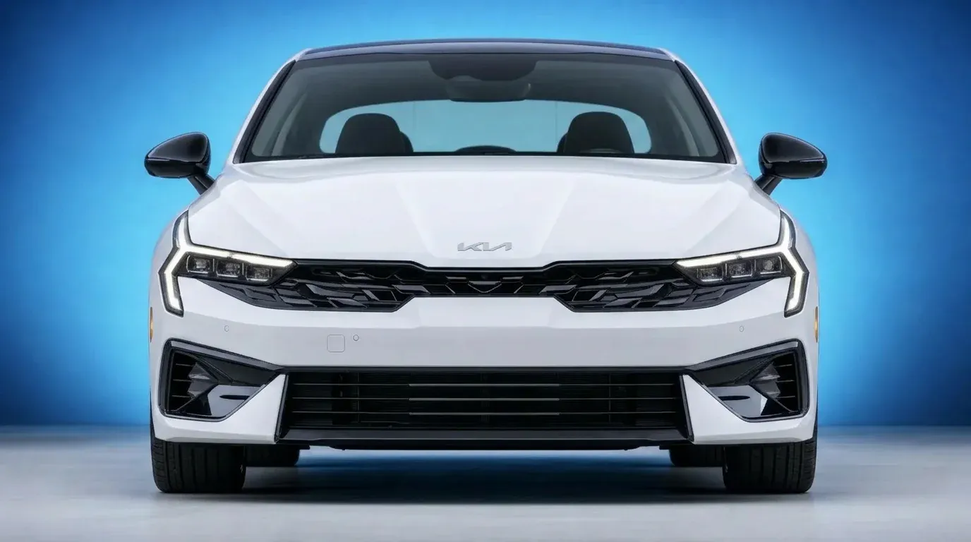 Kia K5 — Спереди