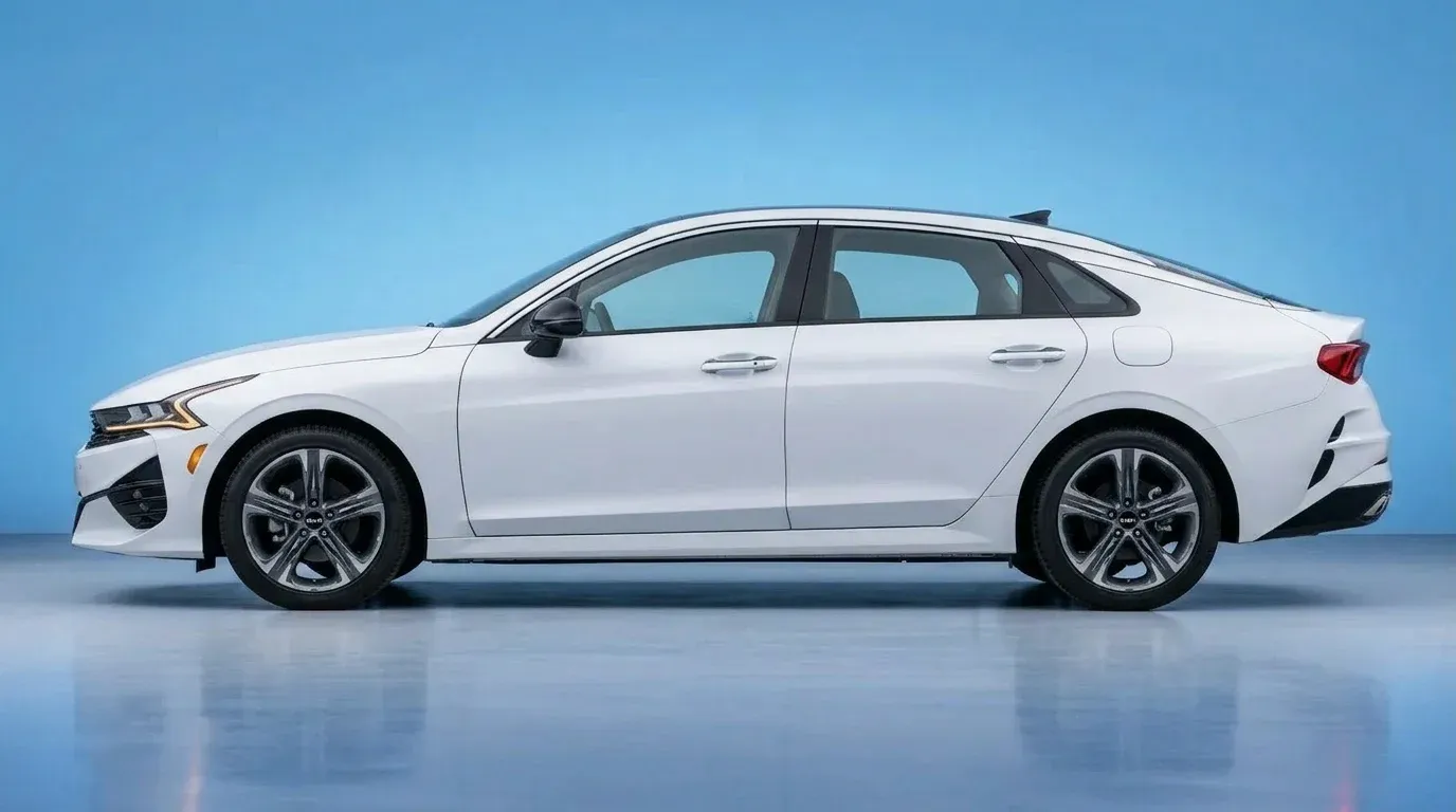 Kia K5 — Сбоку