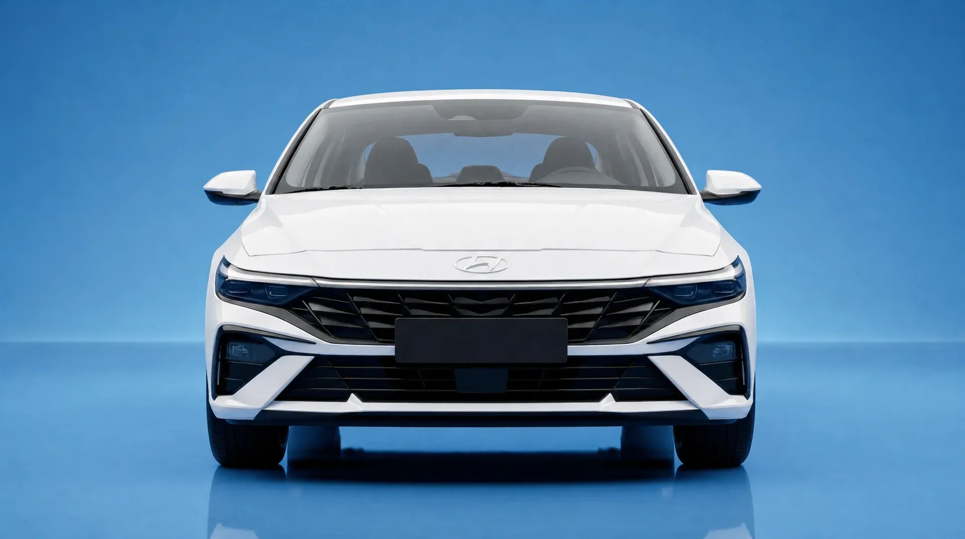 Hyundai Elantra — Спереди