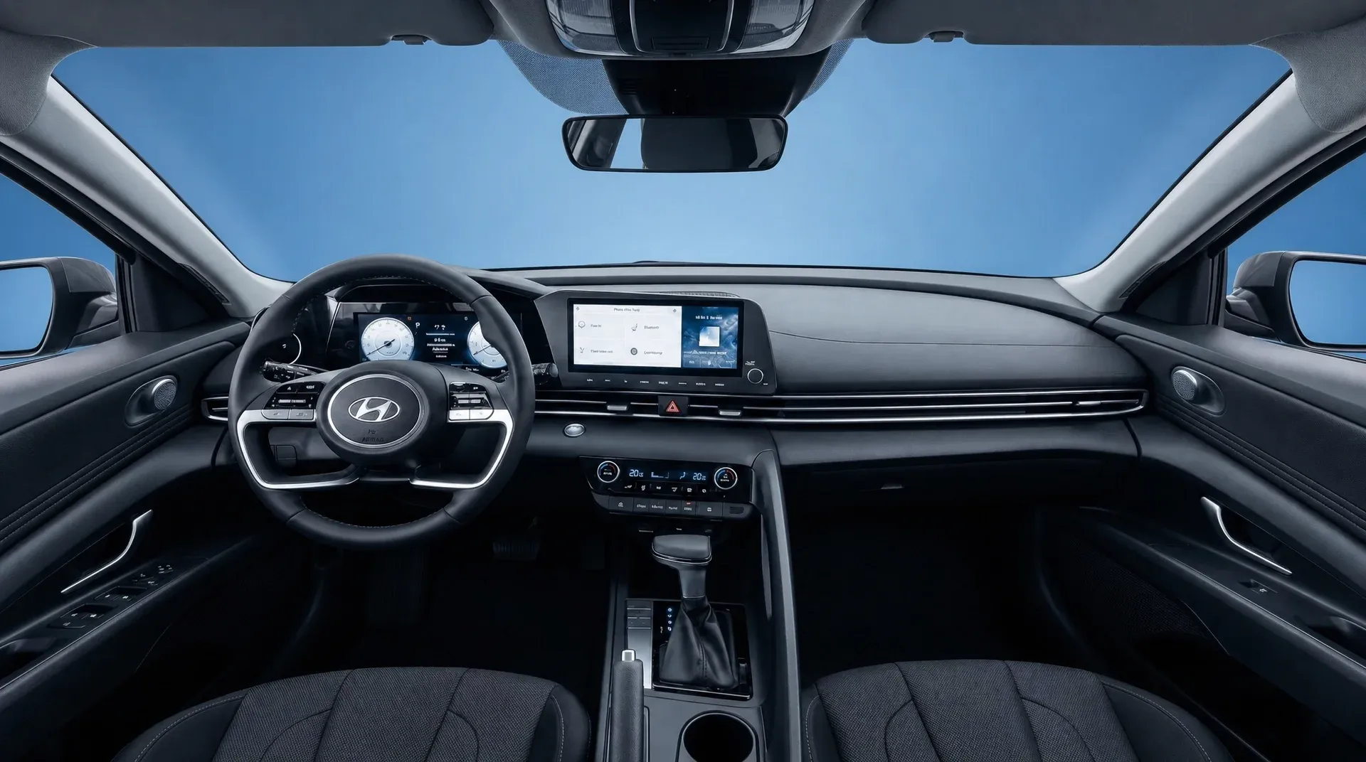 Hyundai Elantra — Интерьер перед