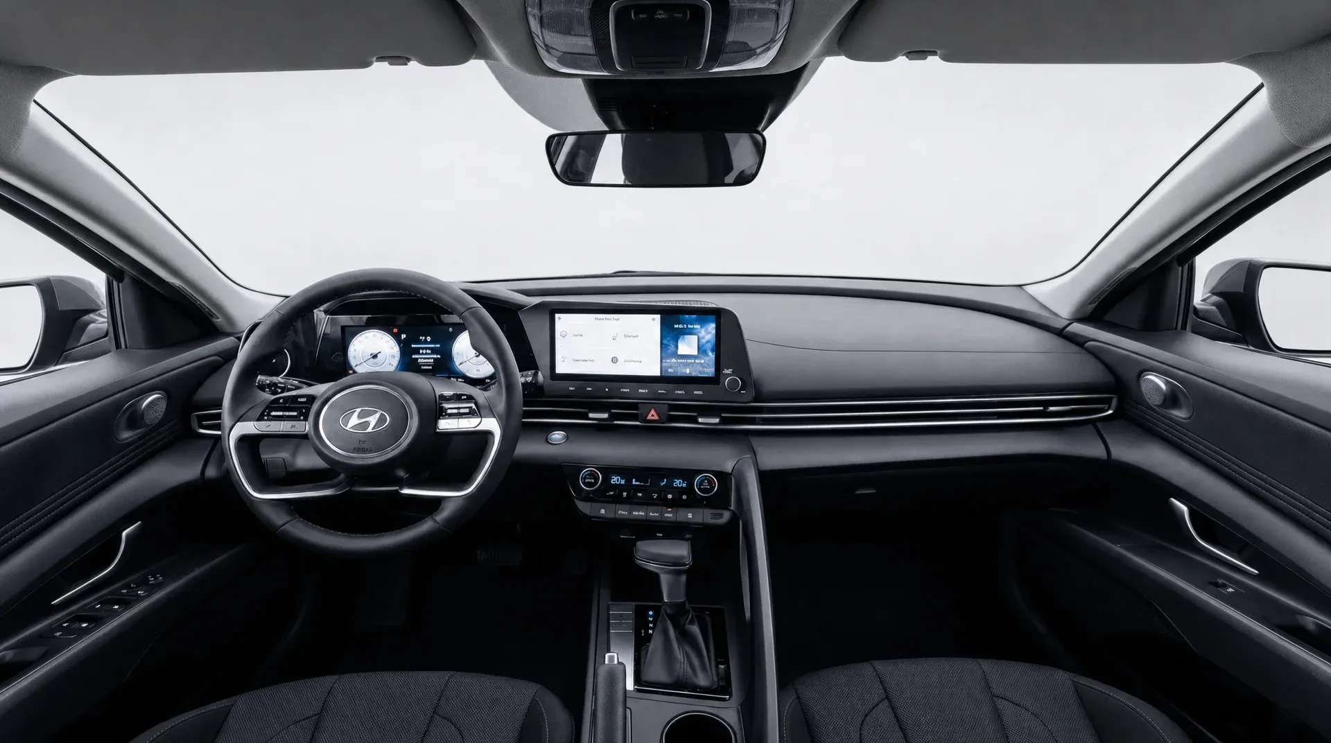 Hyundai Elantra — Интерьер перед