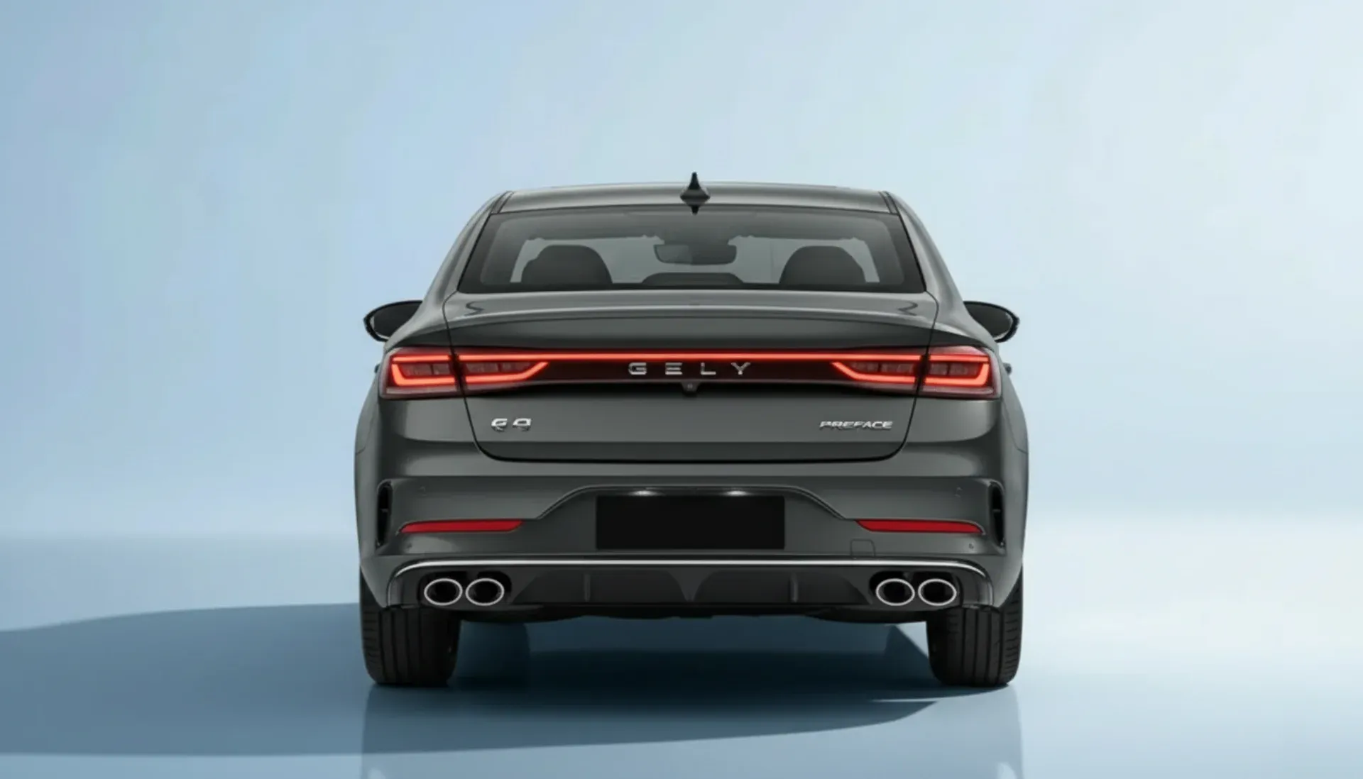 Geely Galaxy Preface — Зад