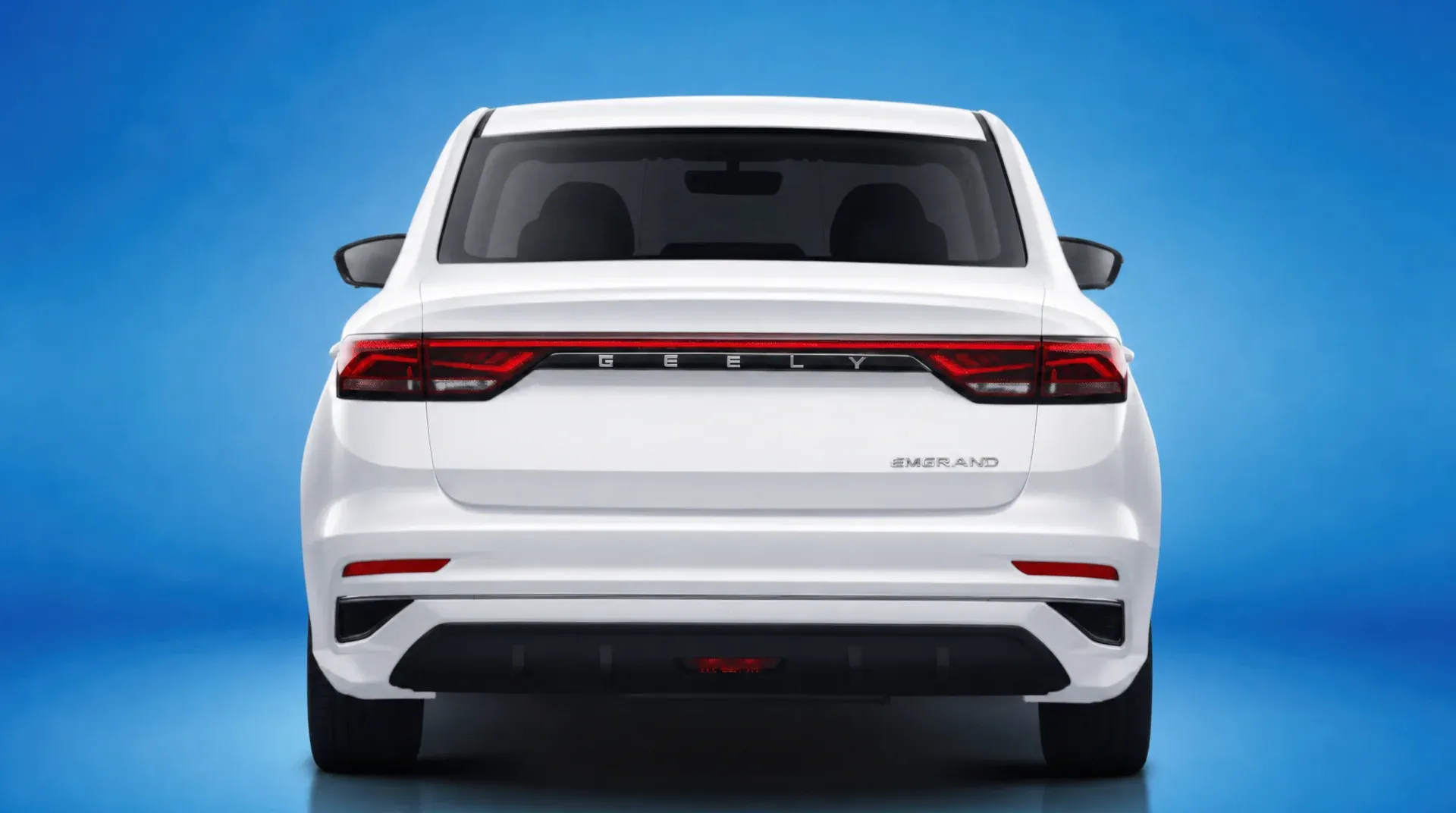 Geely Emgrand — Зад