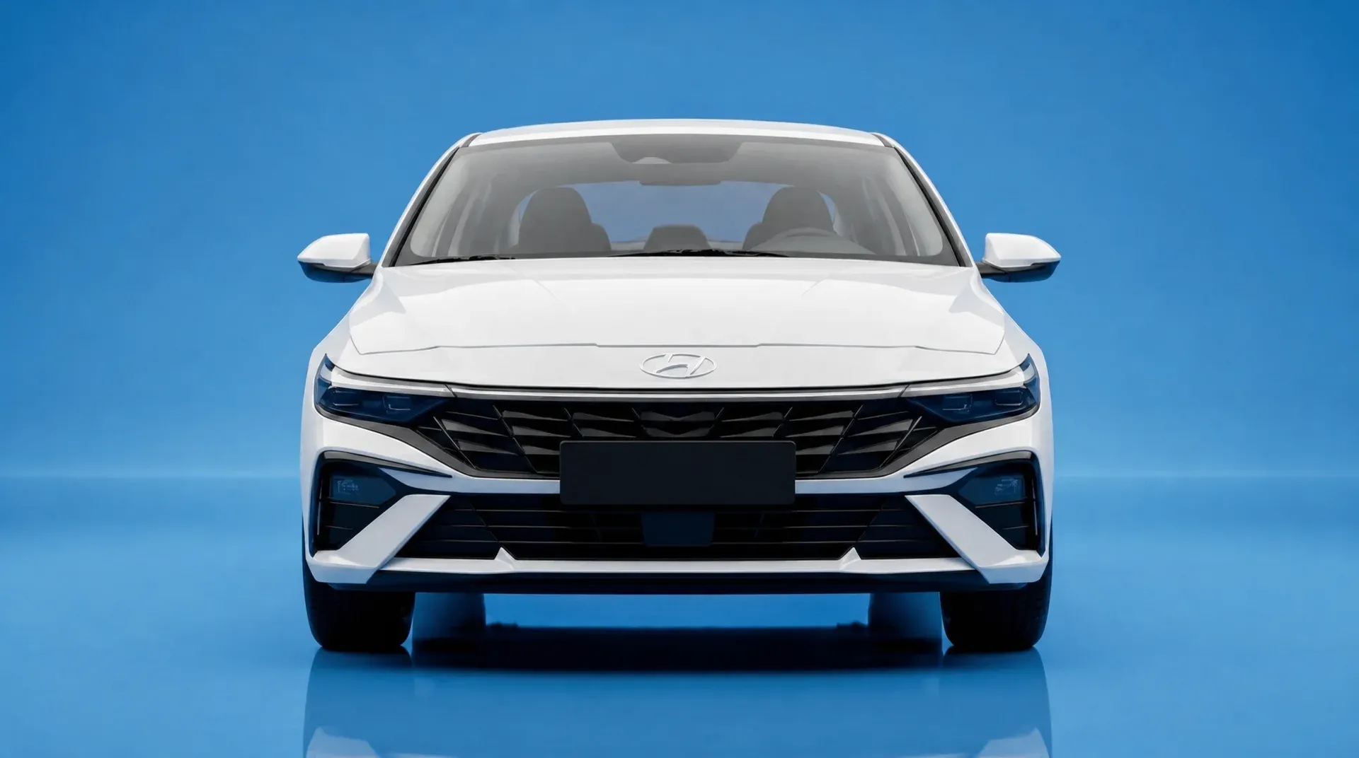 Hyundai Elantra — Спереди