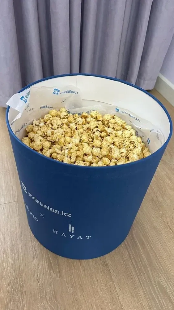 Попкорн Partycorn на мероприятии: Aviasales — Кинопоказ, HAYAT